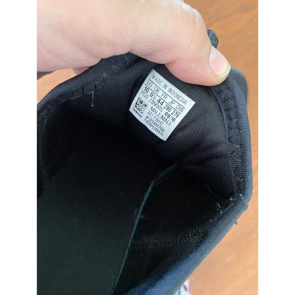 Adidas Mens Black Mesh Sneakers Size 10 - Picture 7 of 8